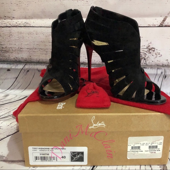 ‼️SOLD‼️ Christian Louboutin Toot Mignonne Bootie - Picture 3 of 8